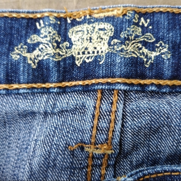 Vintage Size 8 U.S. Polo Assn. Jeans - Picture 3 of 8